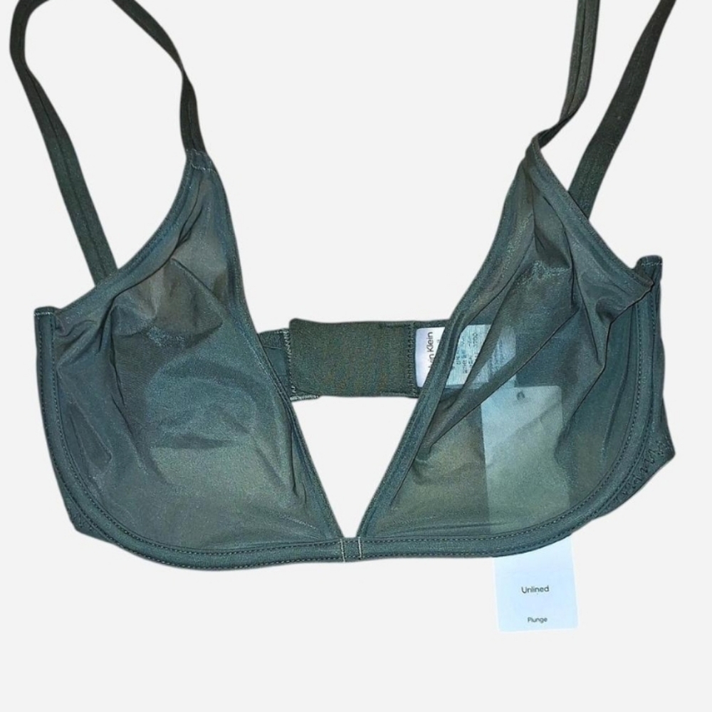 Calvin Klein Unlined Underwire Plunge Bra